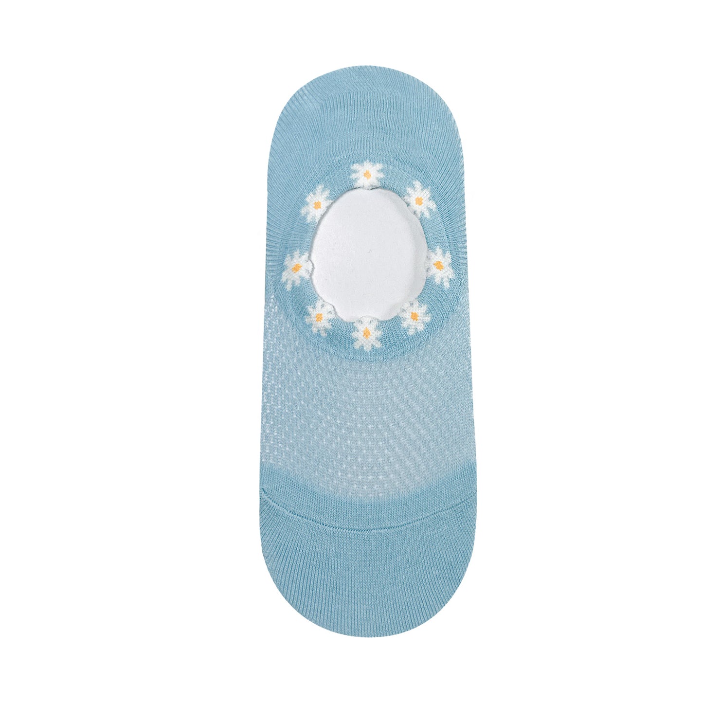 Women's No Show Daisy Netting Thread No Show Socks