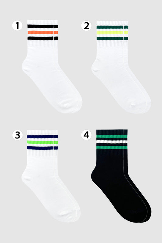 Men's Crew Neon Board AA Socks
