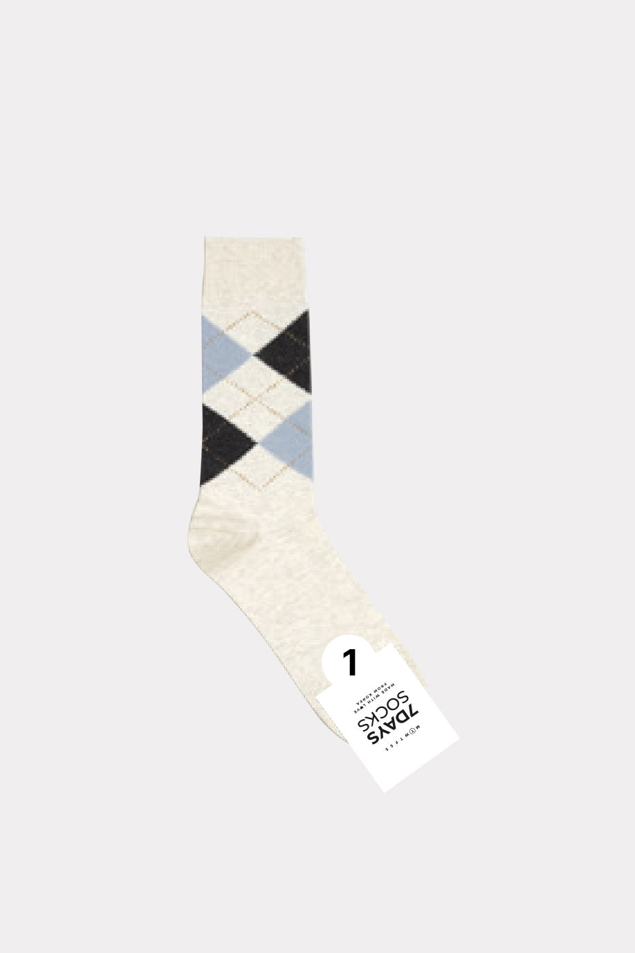 Men's Crew Daily Standard Argyle Socks