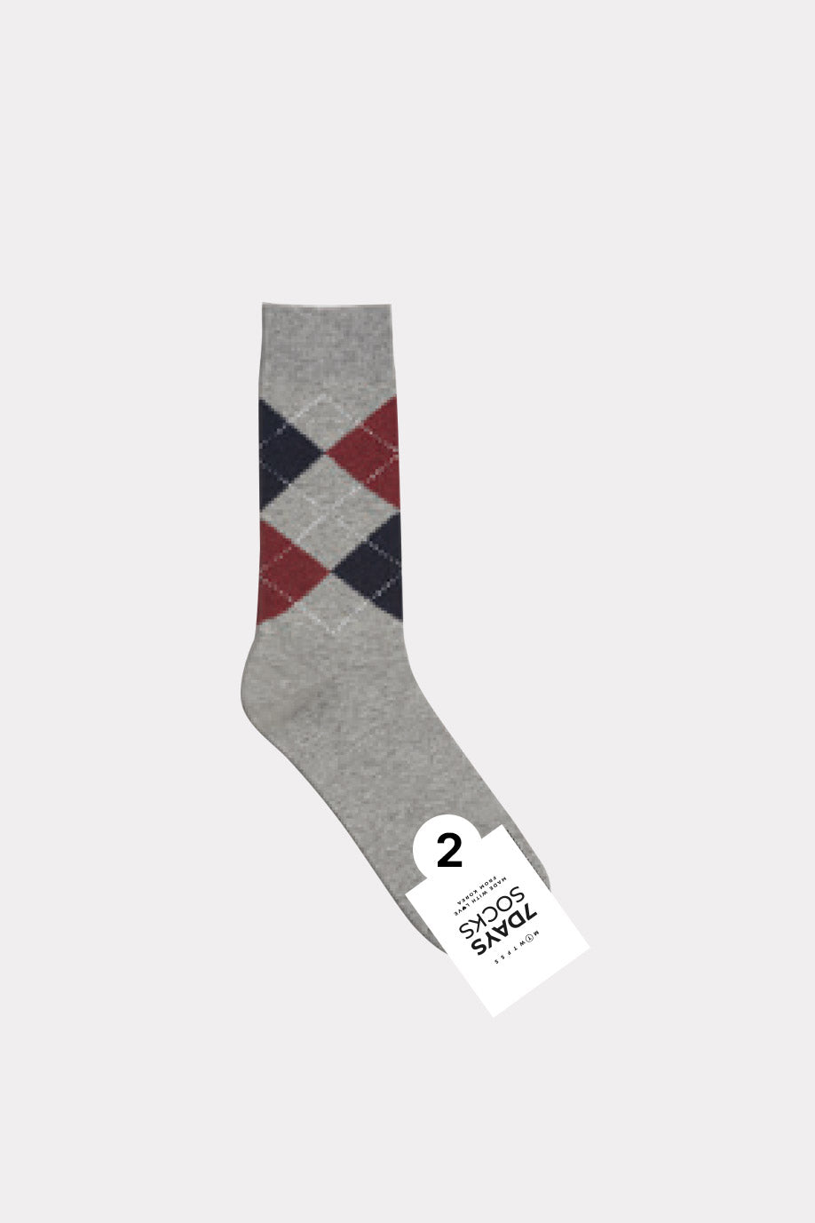 Men's Crew Daily Standard Argyle Socks