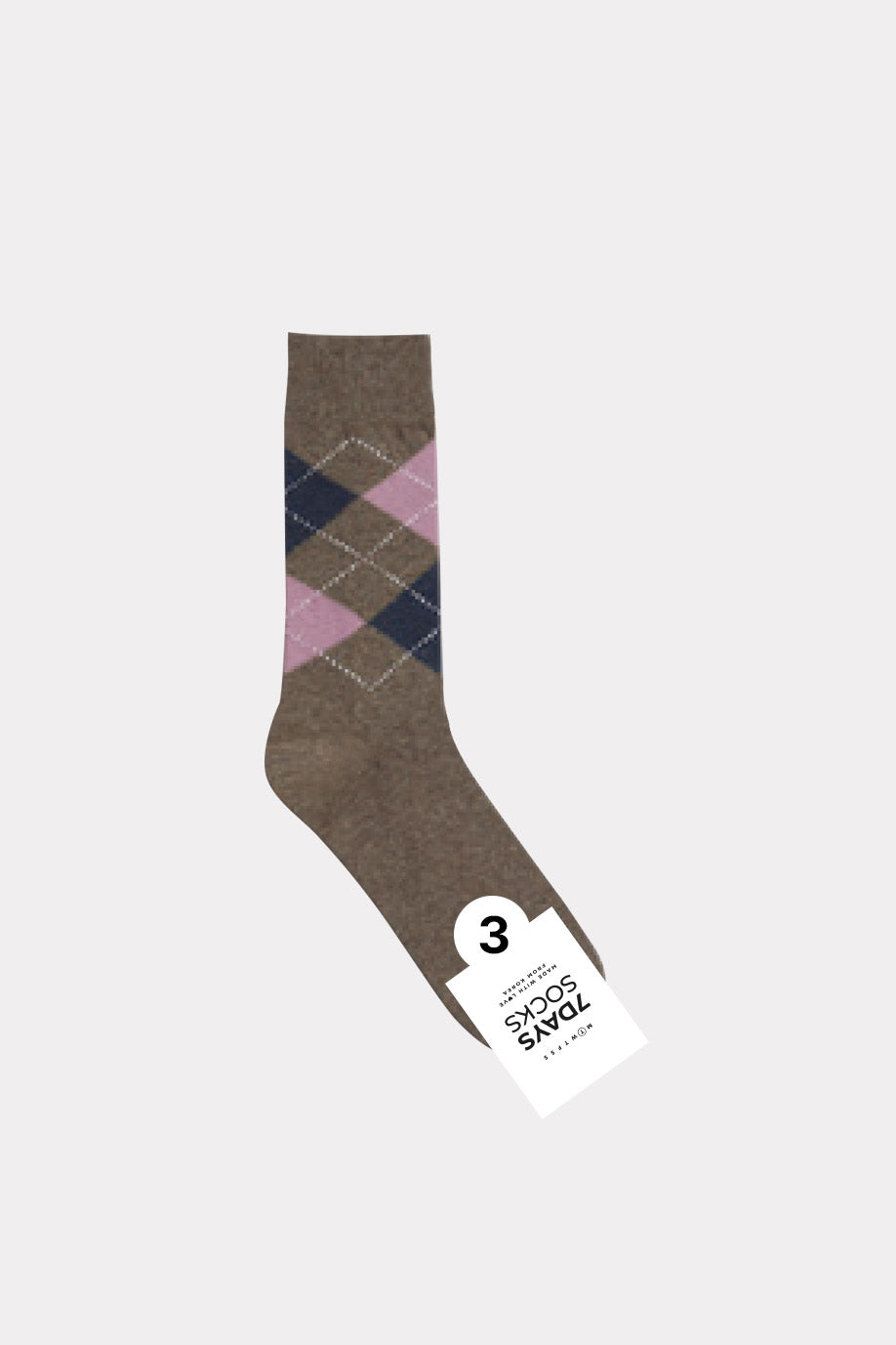 Men's Crew Daily Standard Argyle Socks