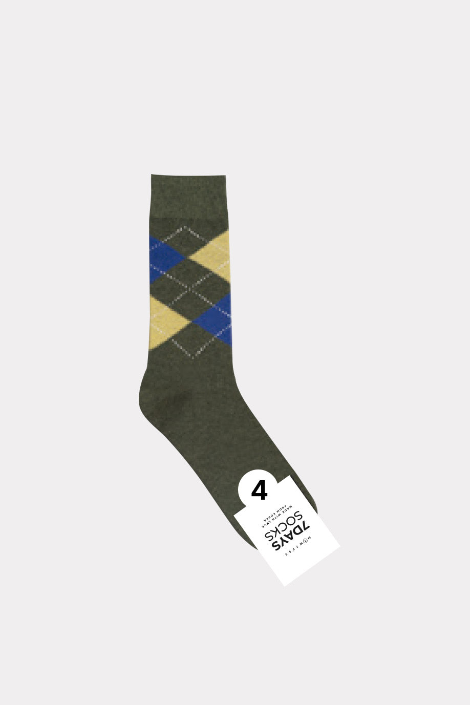 Men's Crew Daily Standard Argyle Socks