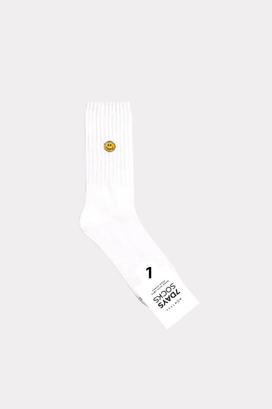 Men's Crew Daily Classic Smile Socks
