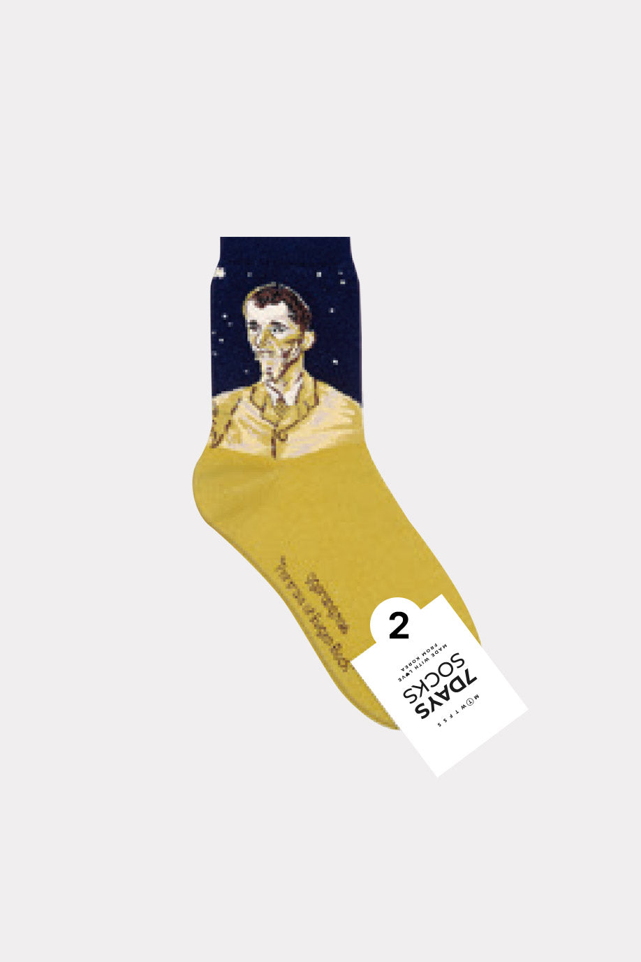 Women's Crew Famous Painting 4 Socks