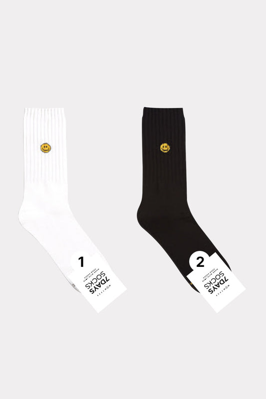 Men's Crew Daily Classic Smile Socks