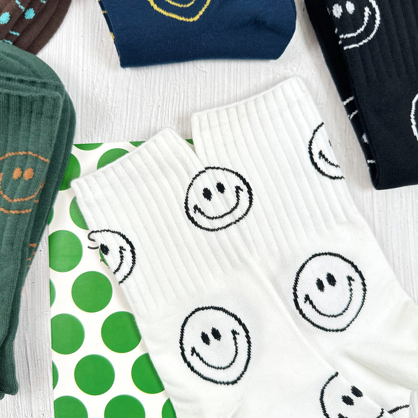 Men's Crew Classic Smile Socks