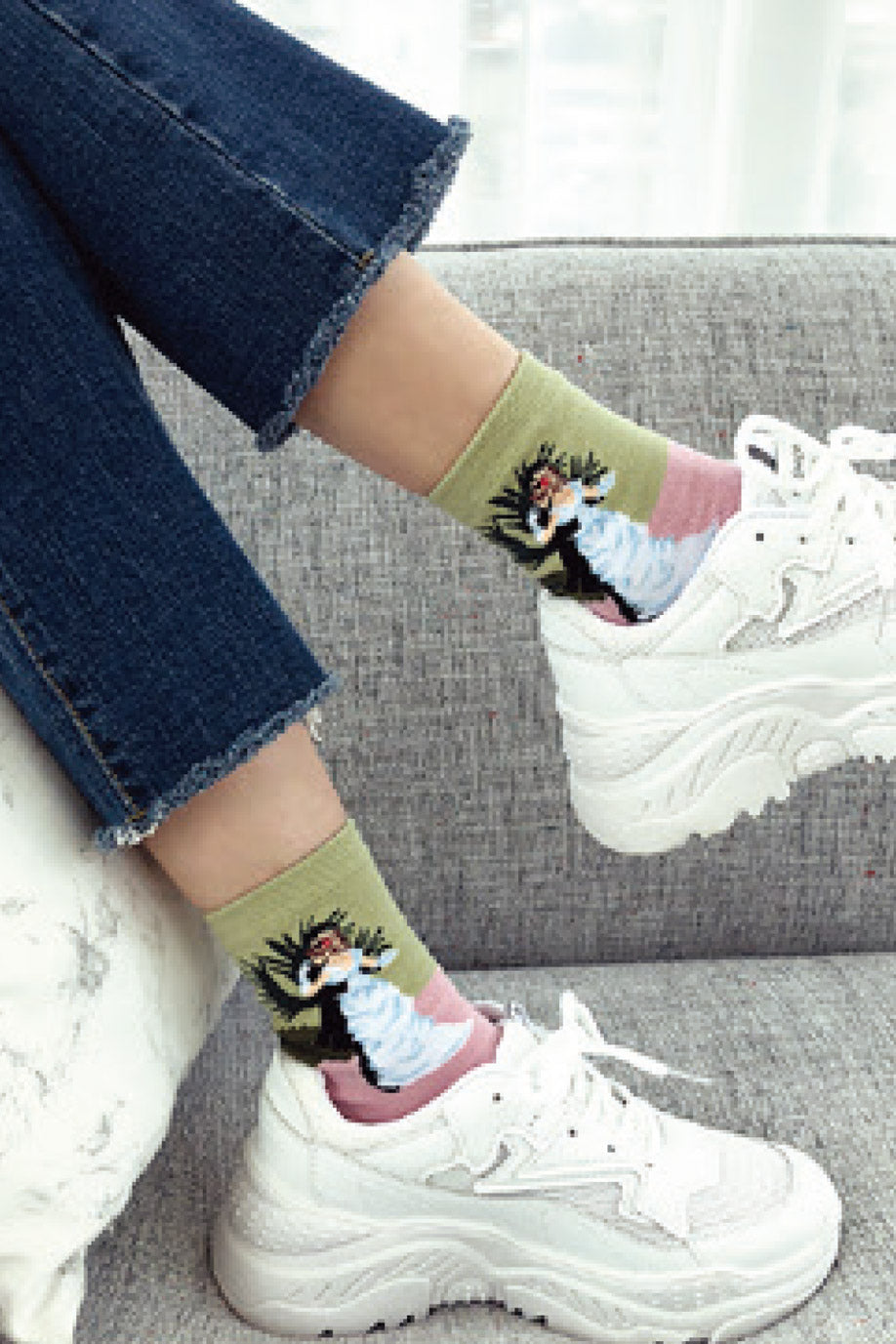 Women's Crew Famous Painting Collection