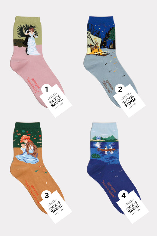 Women's Crew Famous Painting Collection