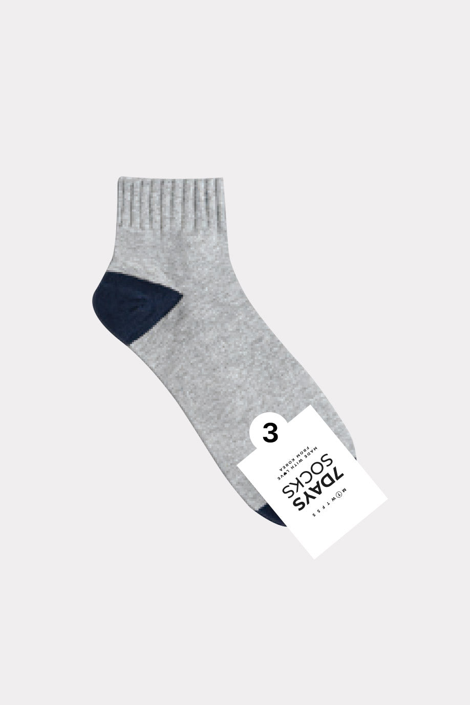 Men's Basic Color Sneakers Socks