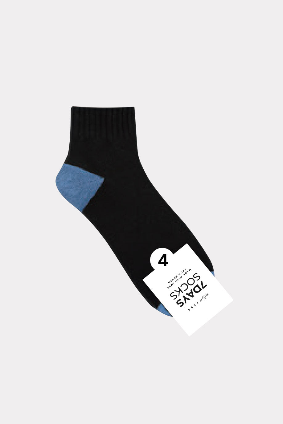 Men's Basic Color Sneakers Socks