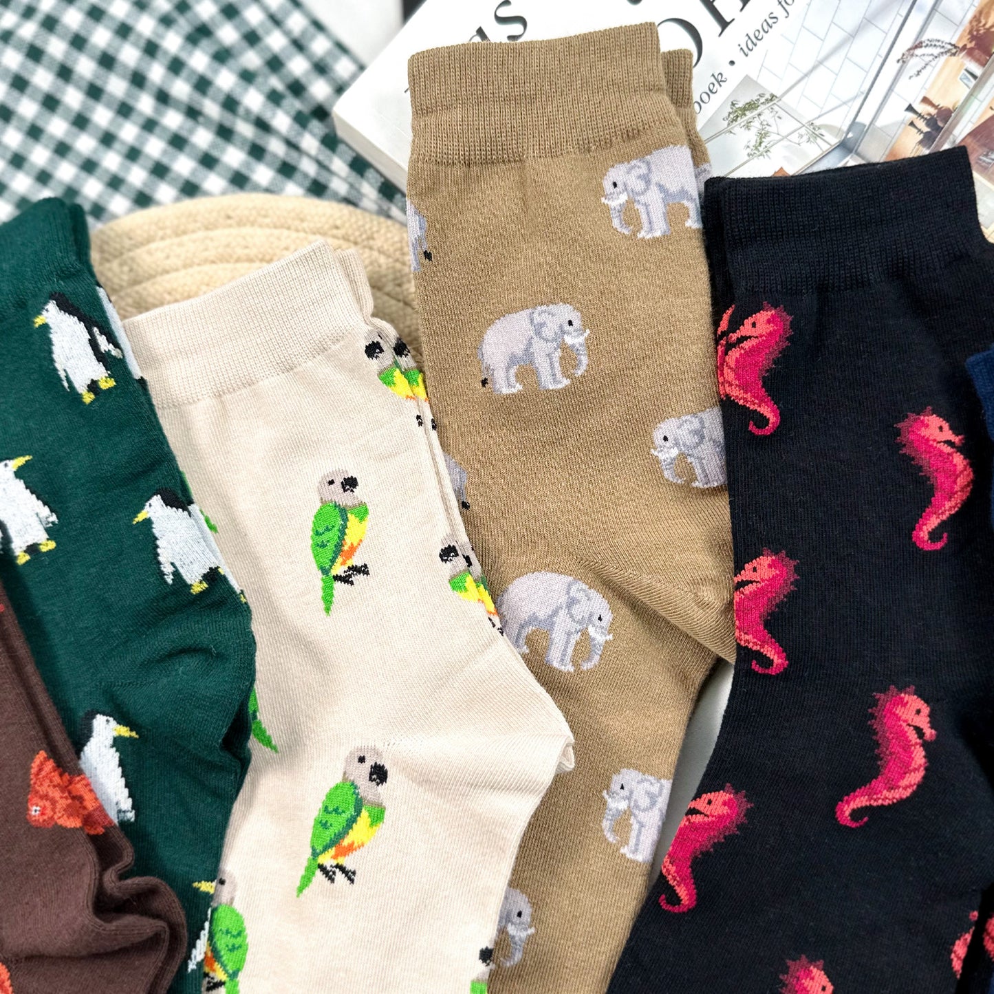 Men's Crew Animal Adventure Socks
