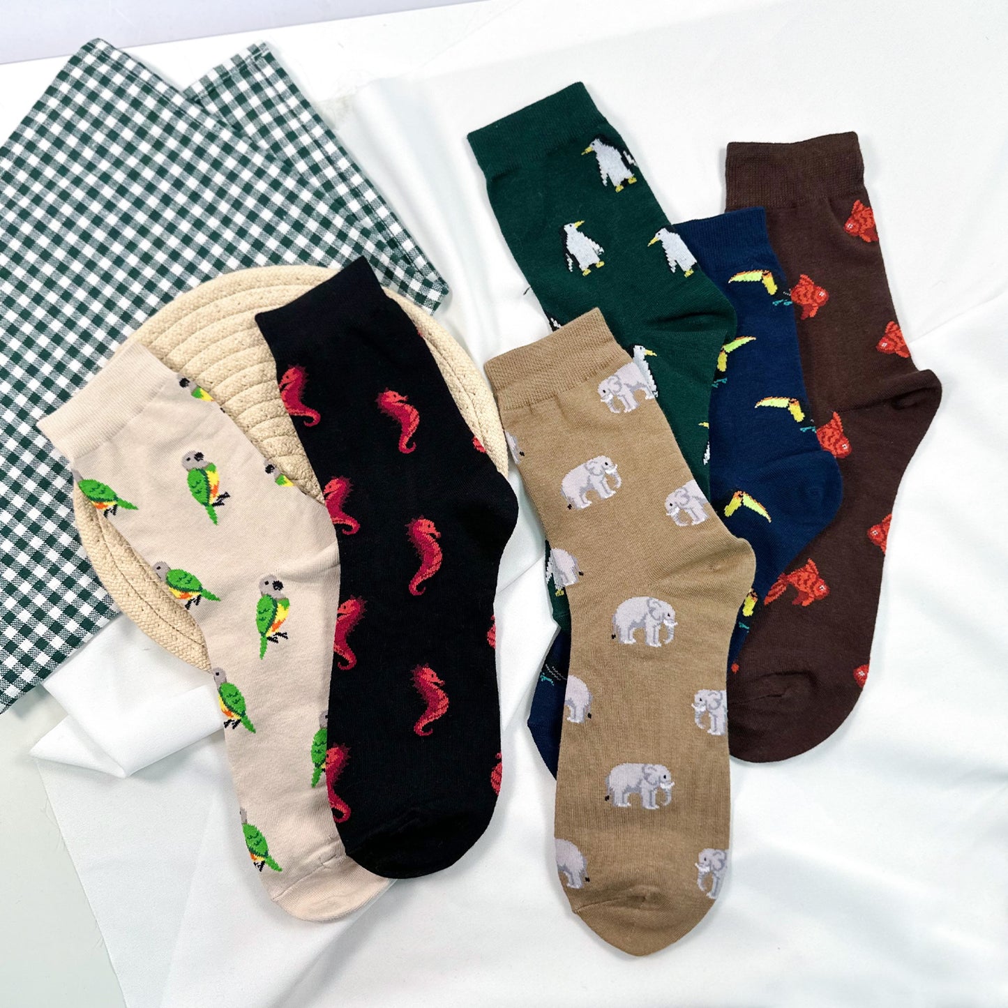Men's Crew Animal Adventure Socks