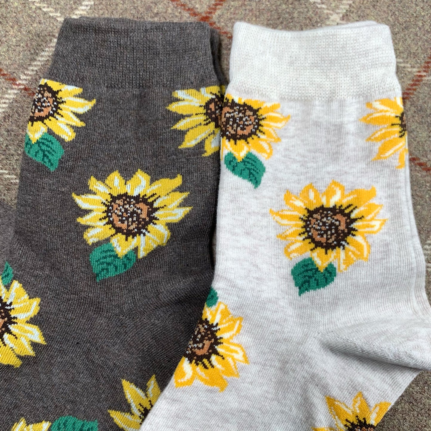 Women's Crew Sunflower Socks