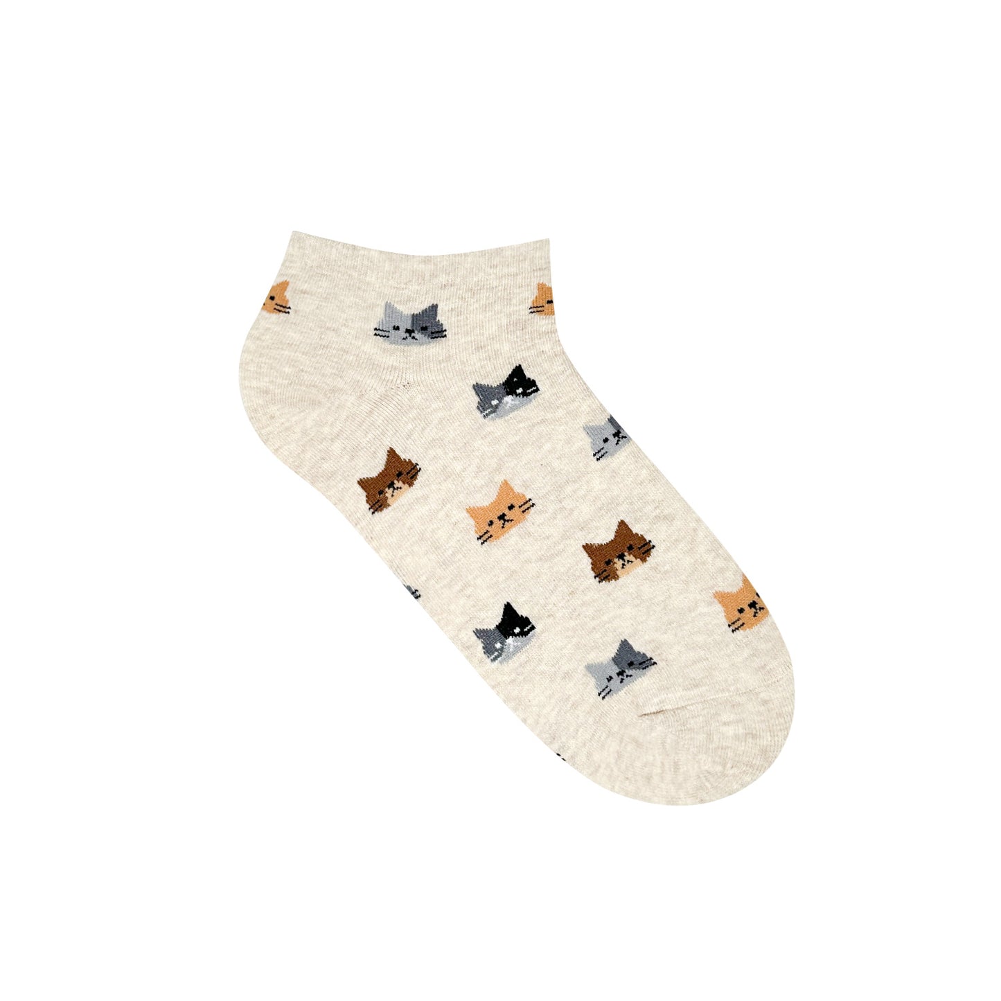 Women's Ankle Cat Friends Socks