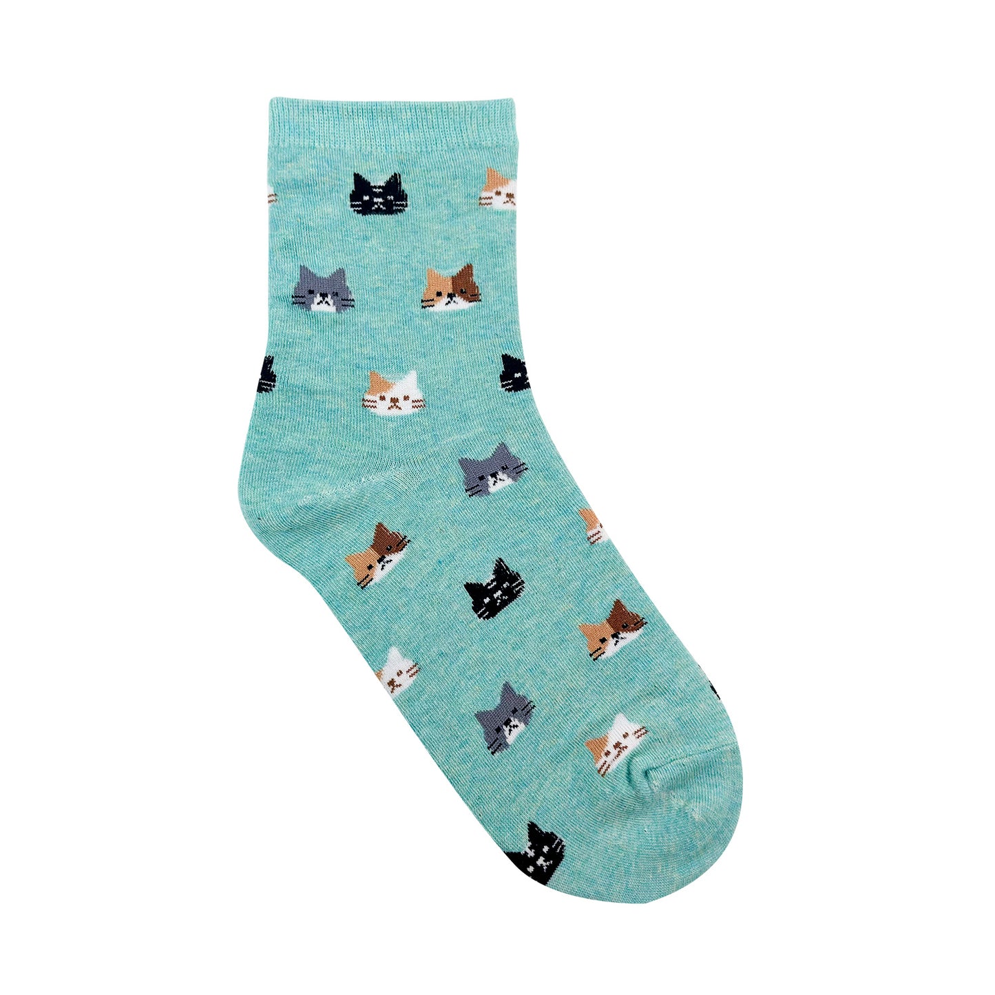 Women's Crew Cat Friends Socks