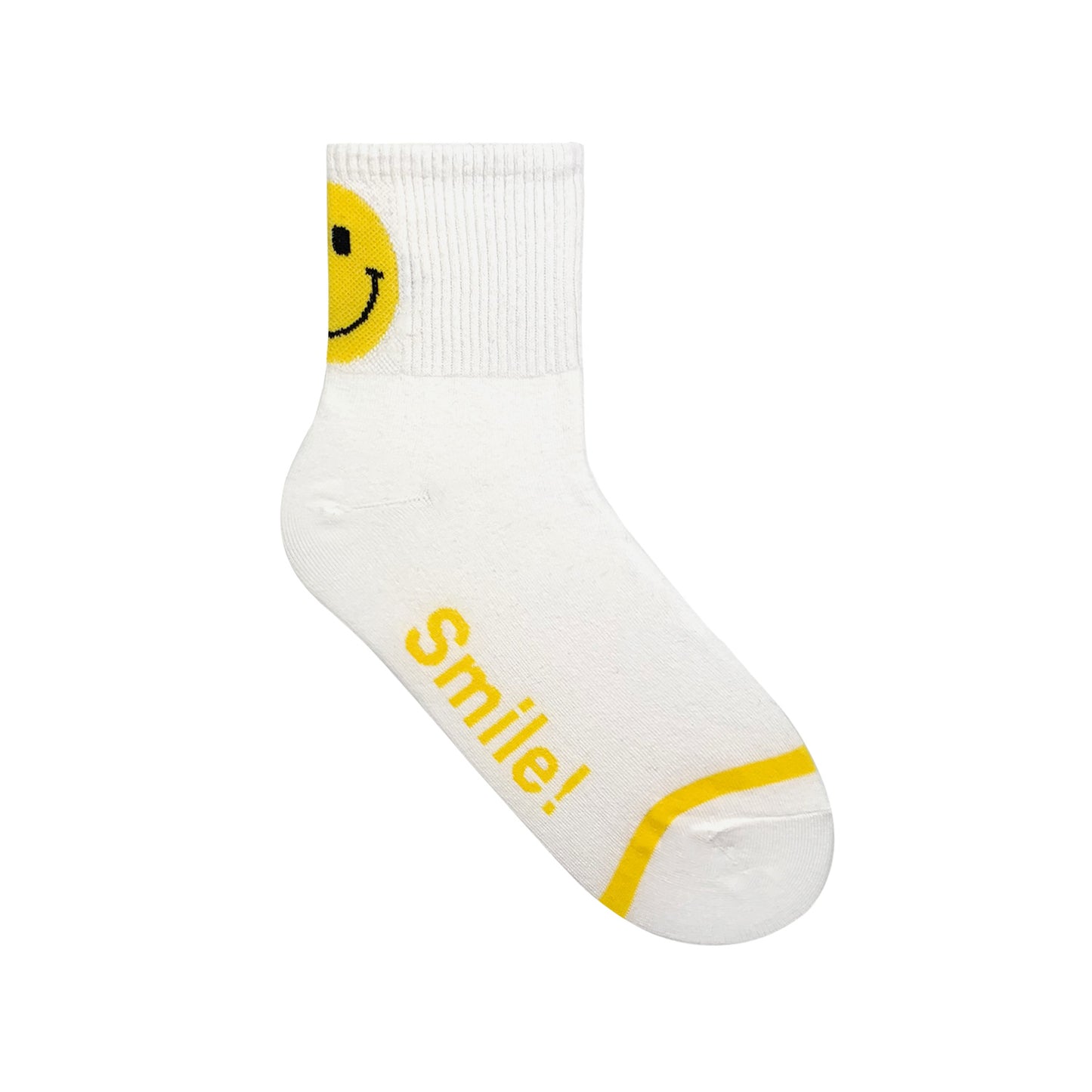 Women's Crew Smile Fashion Socks