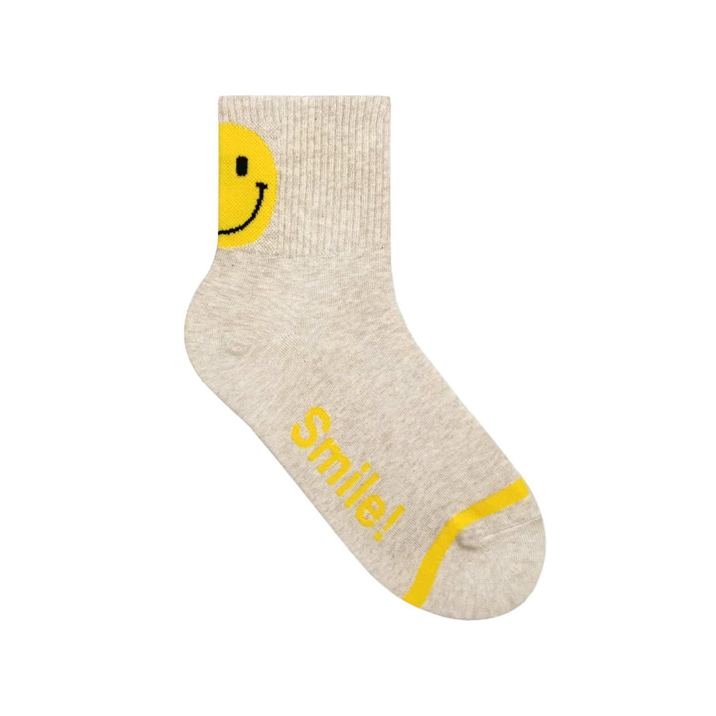 Women's Crew Smile Fashion Socks