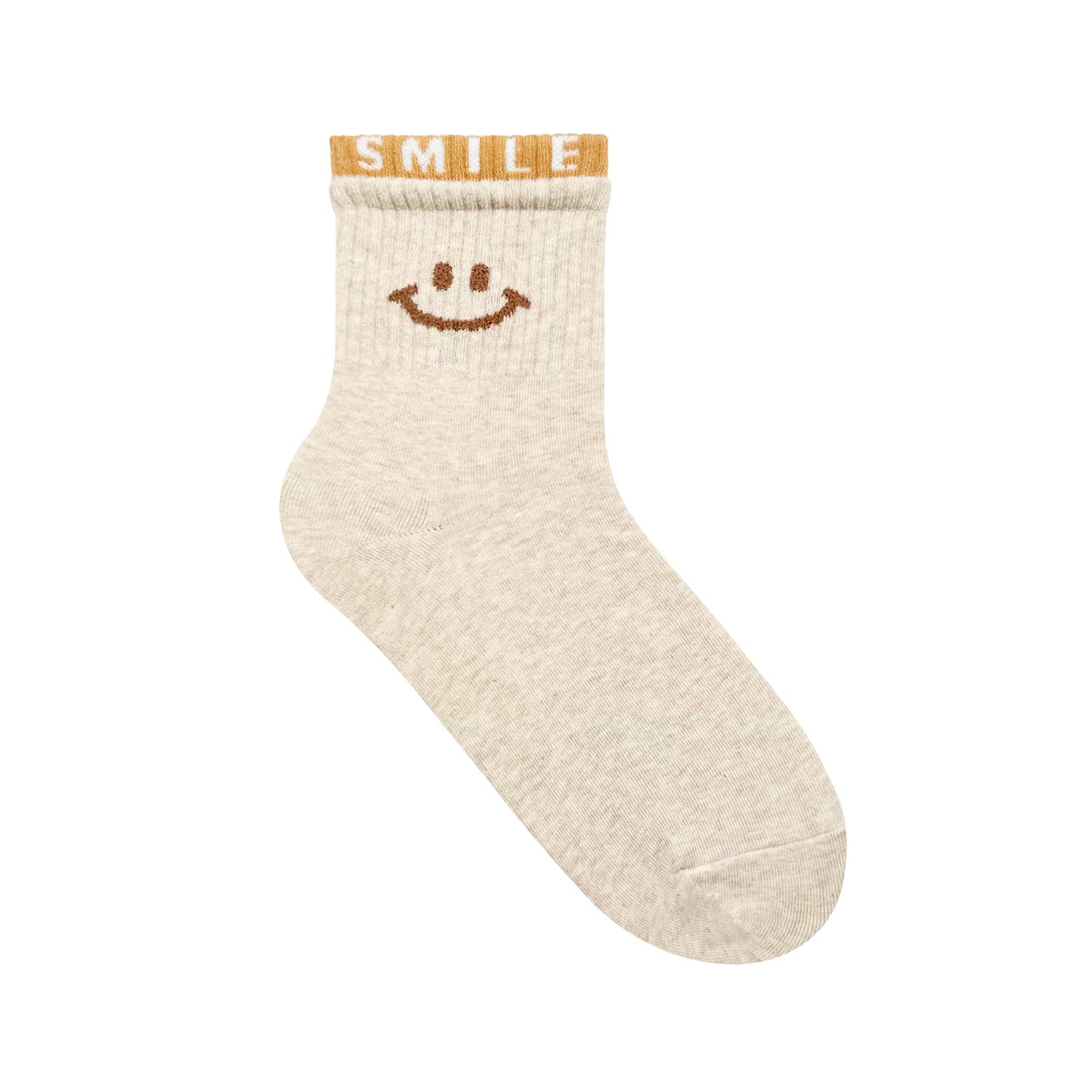 Women's Crew Long Cutie Smile Socks