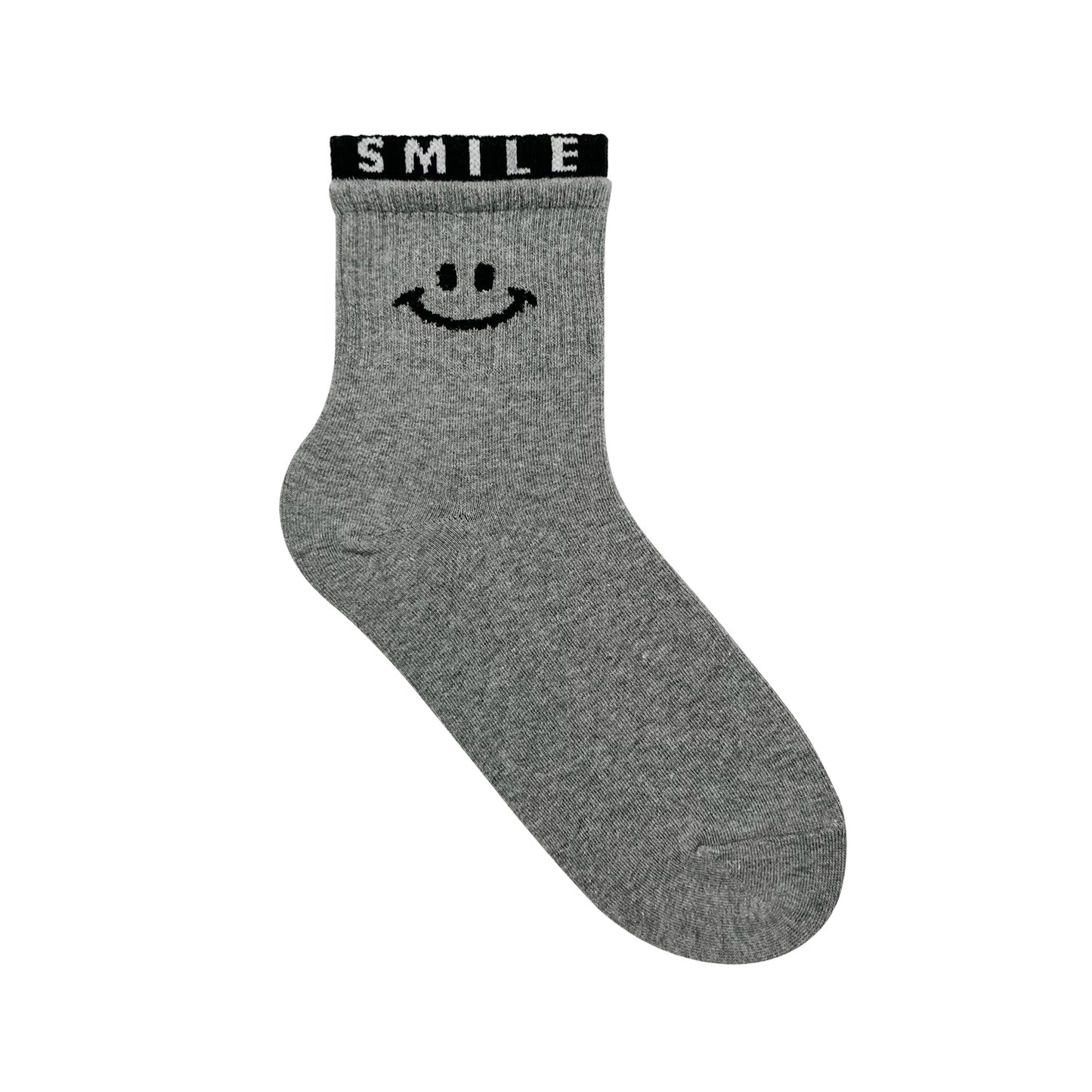 Women's Crew Long Cutie Smile Socks