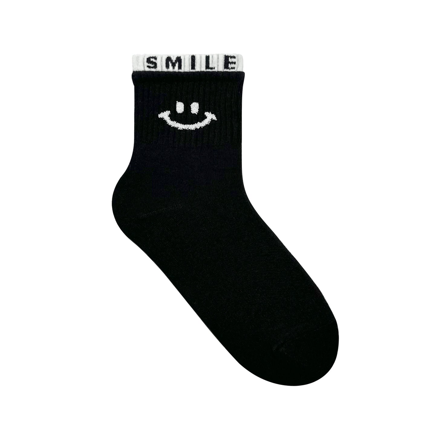 Women's Crew Long Cutie Smile Socks