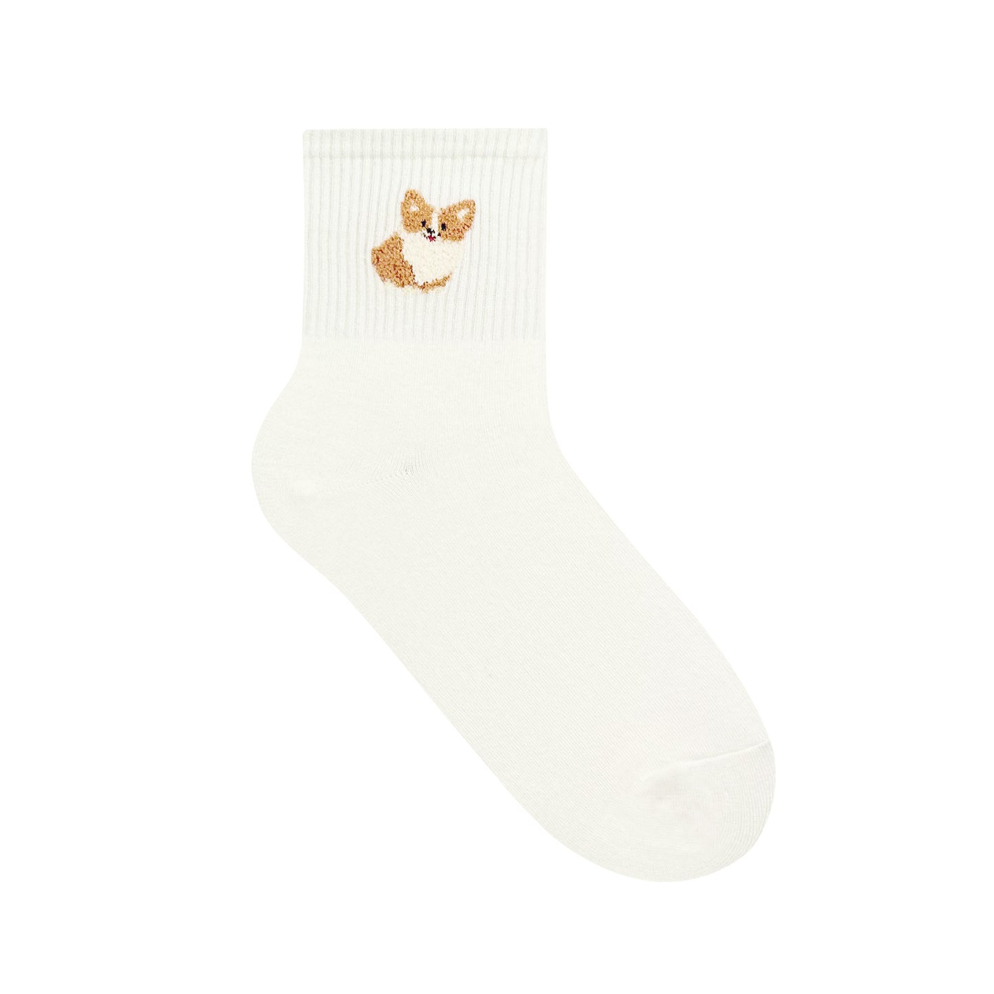 Women's Crew Puppy Land Socks