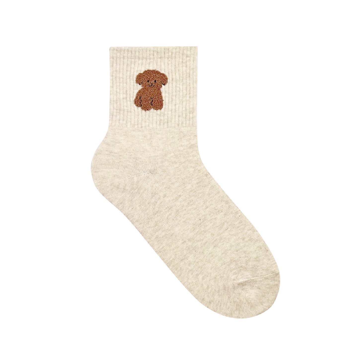 Women's Crew Puppy Land Socks