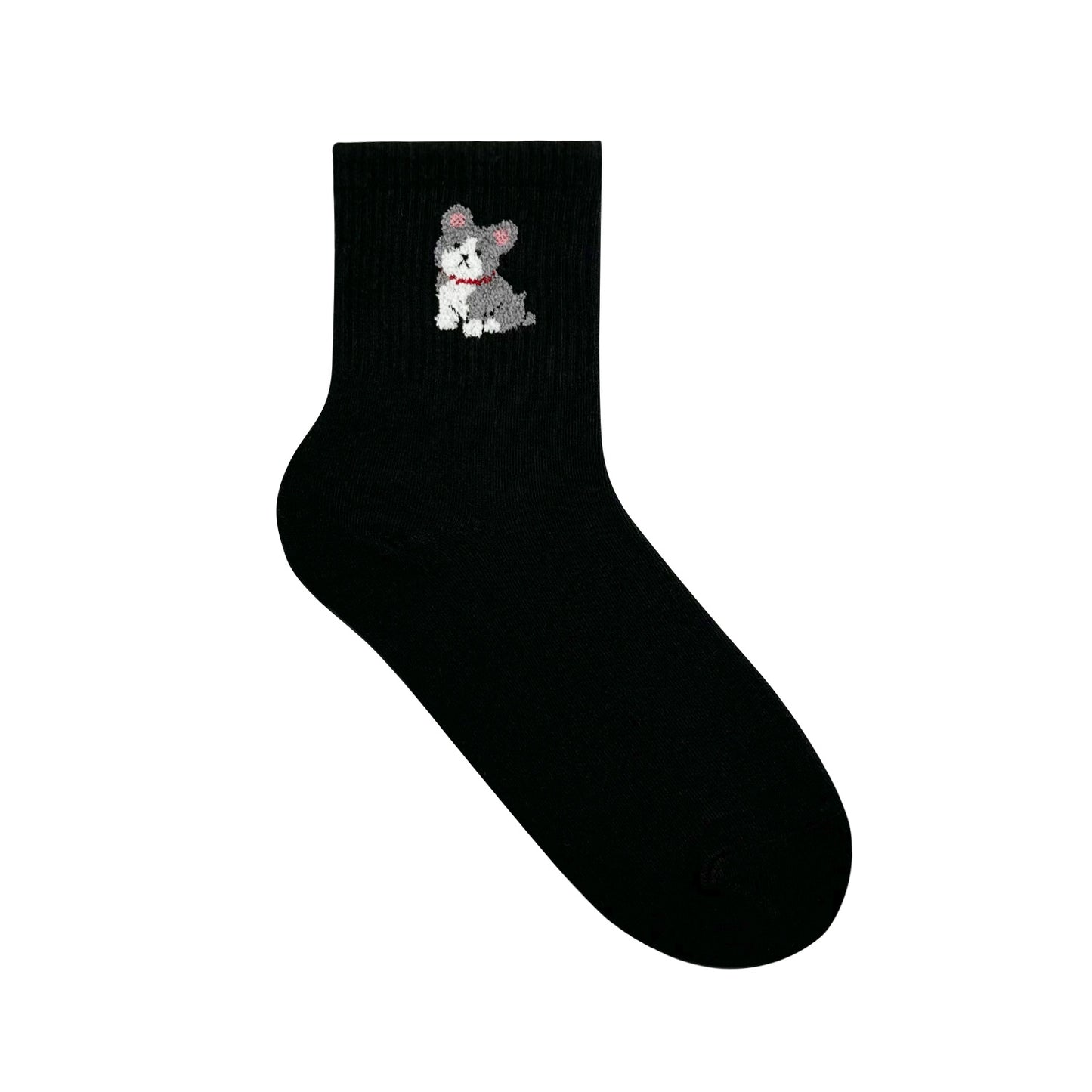 Women's Crew Puppy Land Socks