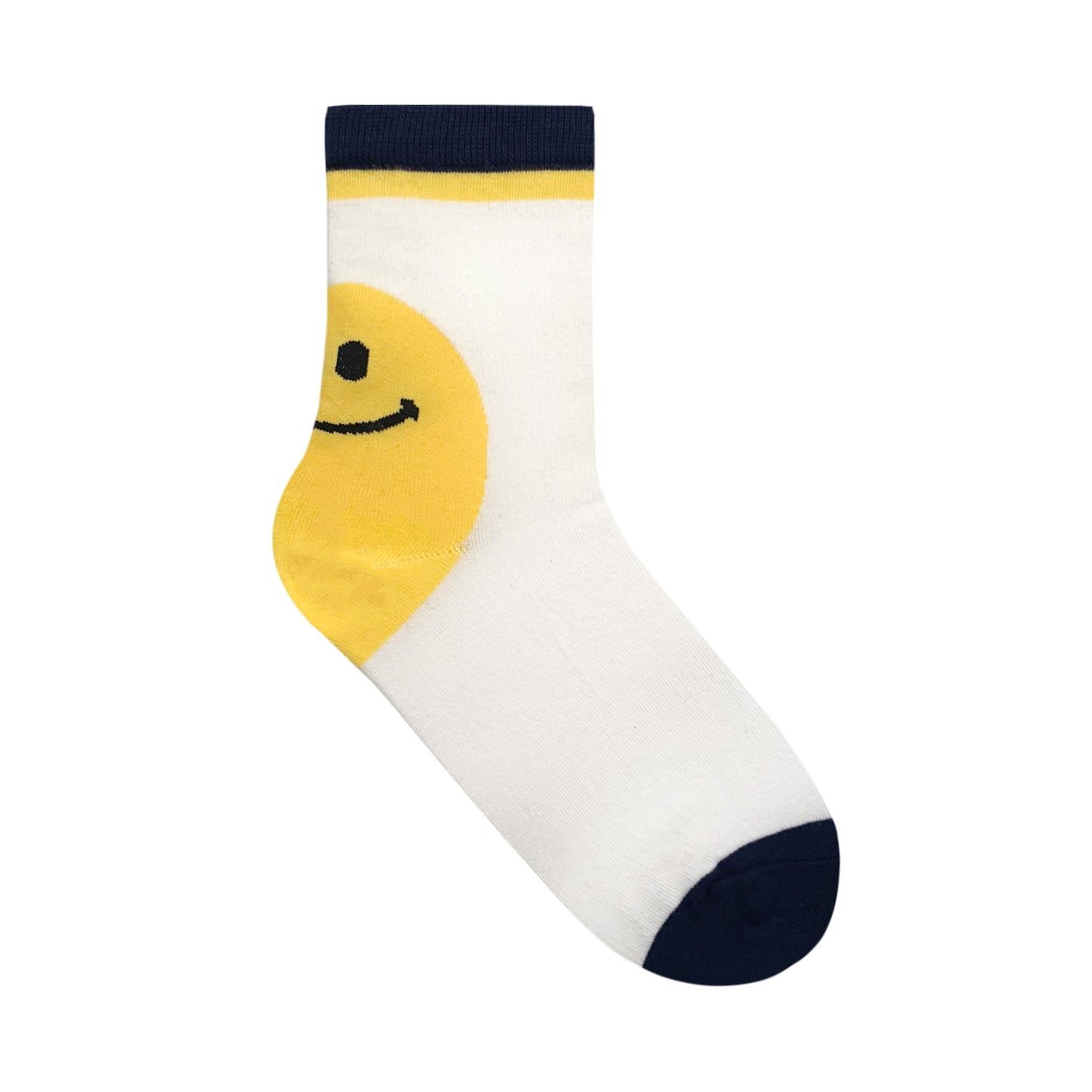 Women's Crew Color Smile Socks