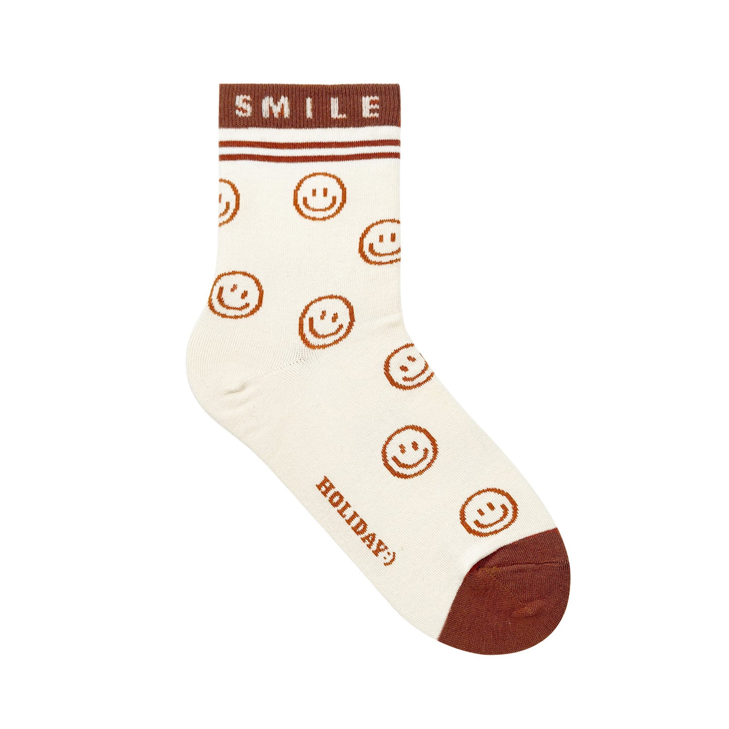 Women's Crew Holiday Smile Socks