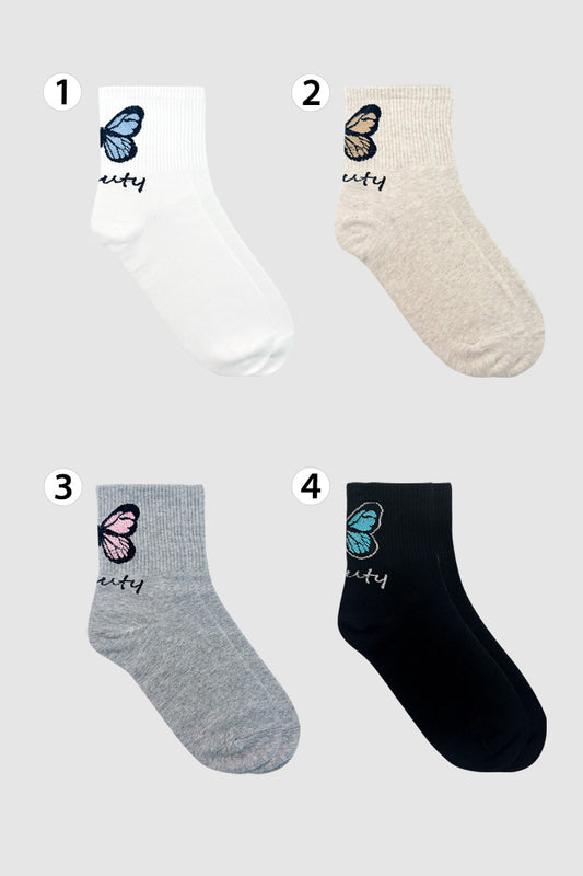 Women's Crew Twinkle Beauty Socks