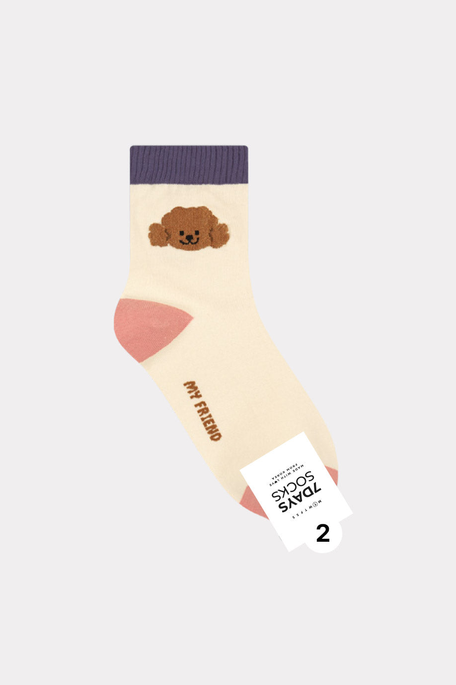 Women's Crew My Pet Socks - Made in Korea