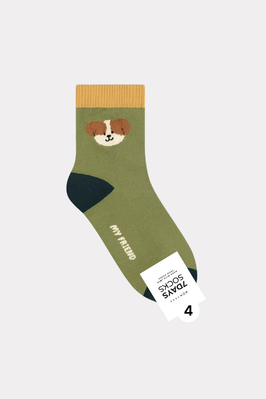 Women's Crew My Pet Socks - Made in Korea