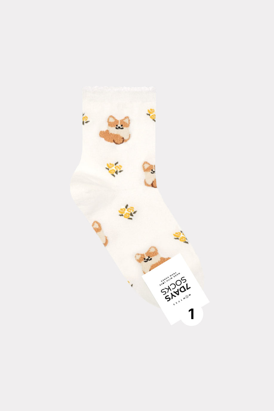 Women's Crew Cozy Friend Socks - Made in Korea