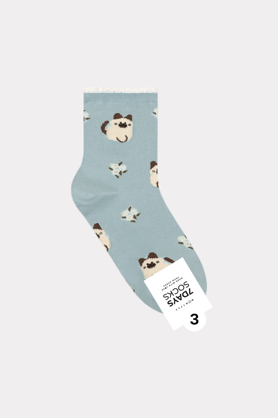 Women's Crew Cozy Friend Socks - Made in Korea