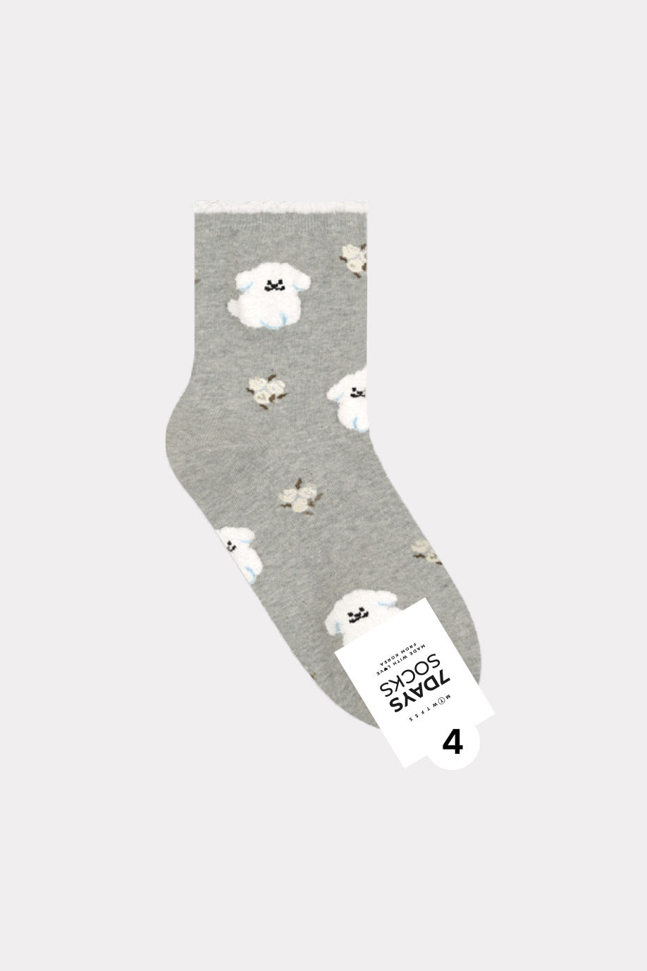 Women's Crew Cozy Friend Socks - Made in Korea