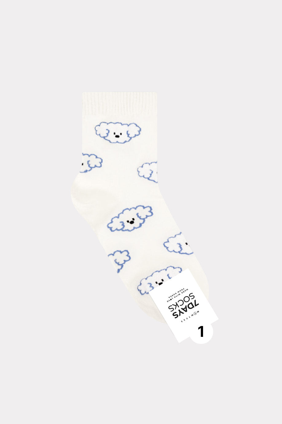 Women's Crew Cotton Animal Socks - Made in Korea