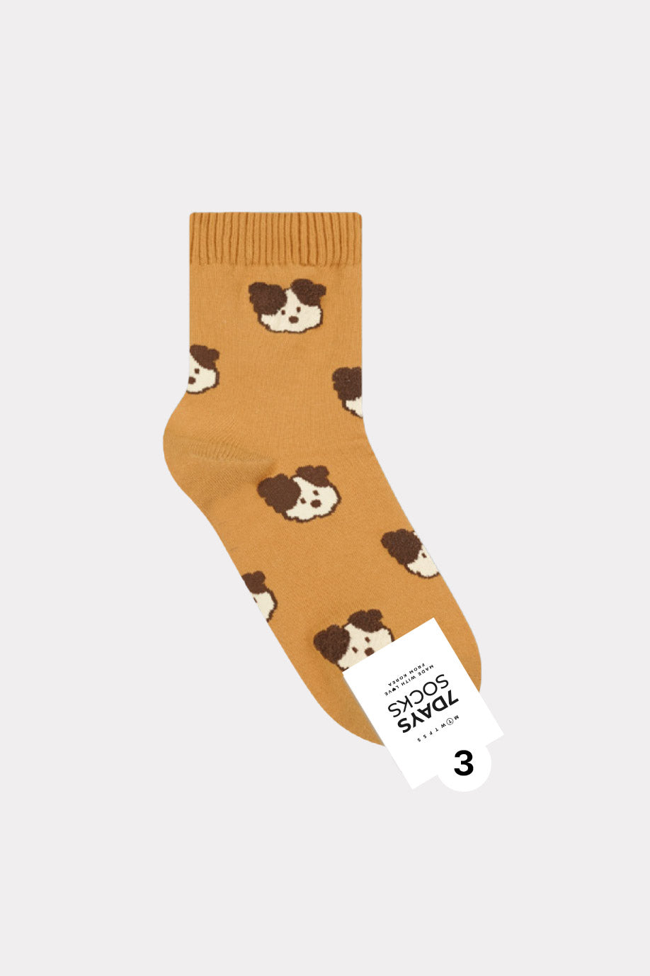 Women's Crew Cotton Animal Socks - Made in Korea