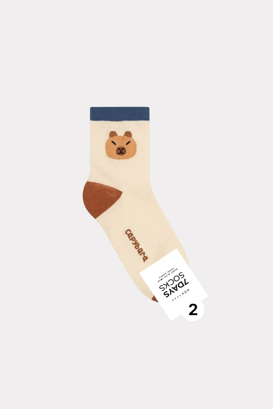 Women's Crew Capybara Series Friends Socks