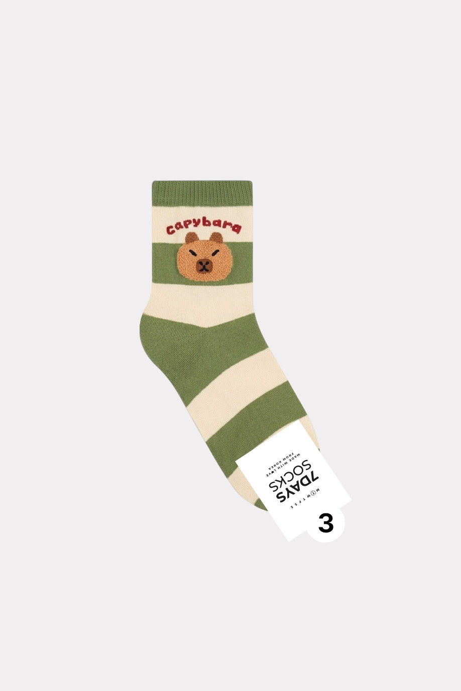 Women's Crew Capybara Series Friends Socks