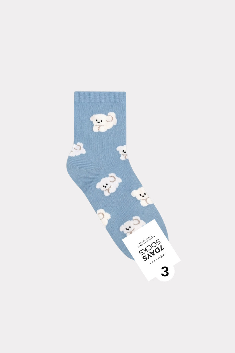 Women's Crew Cloudy Animal Socks