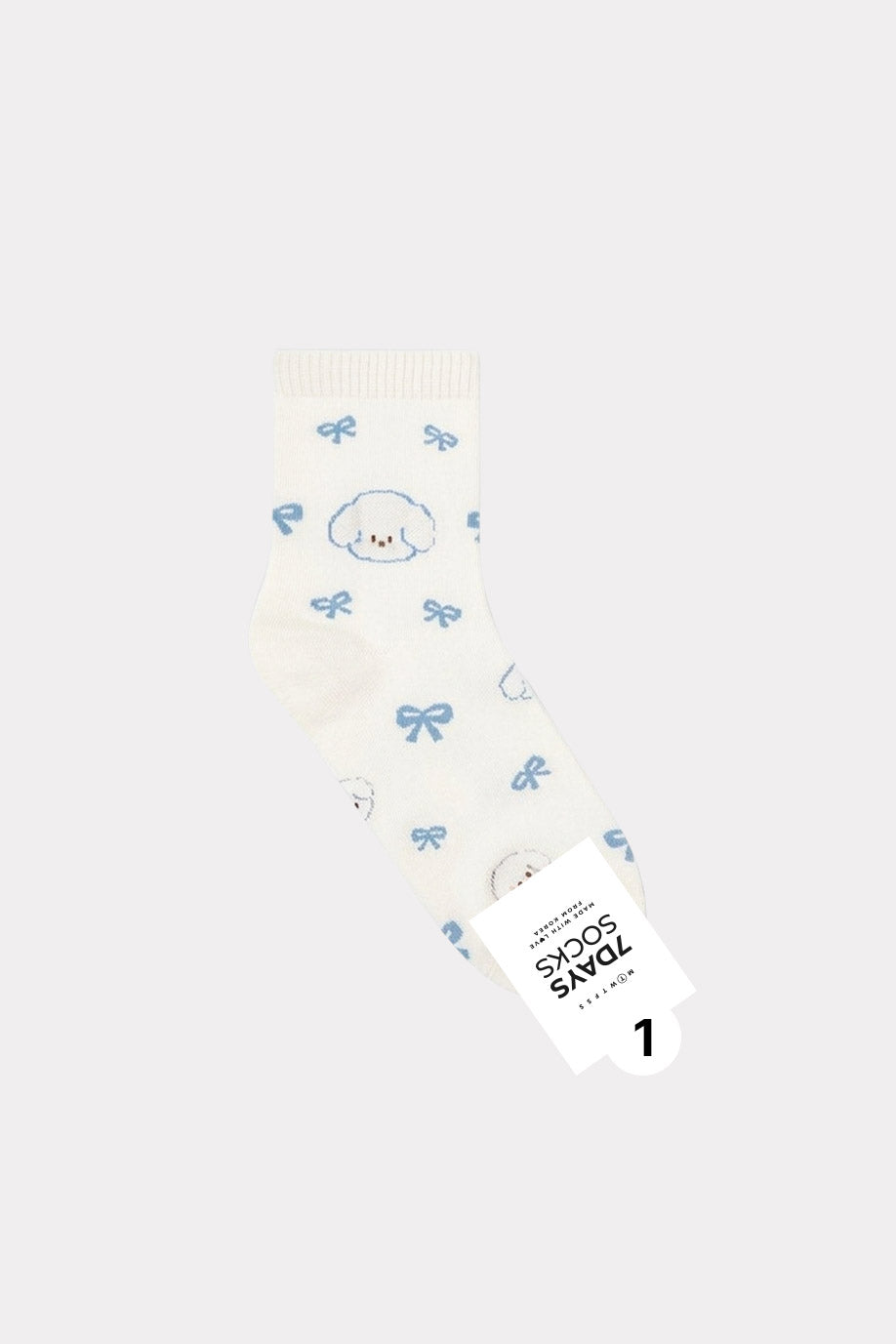 Women's Crew Dog & Cat Friends Socks