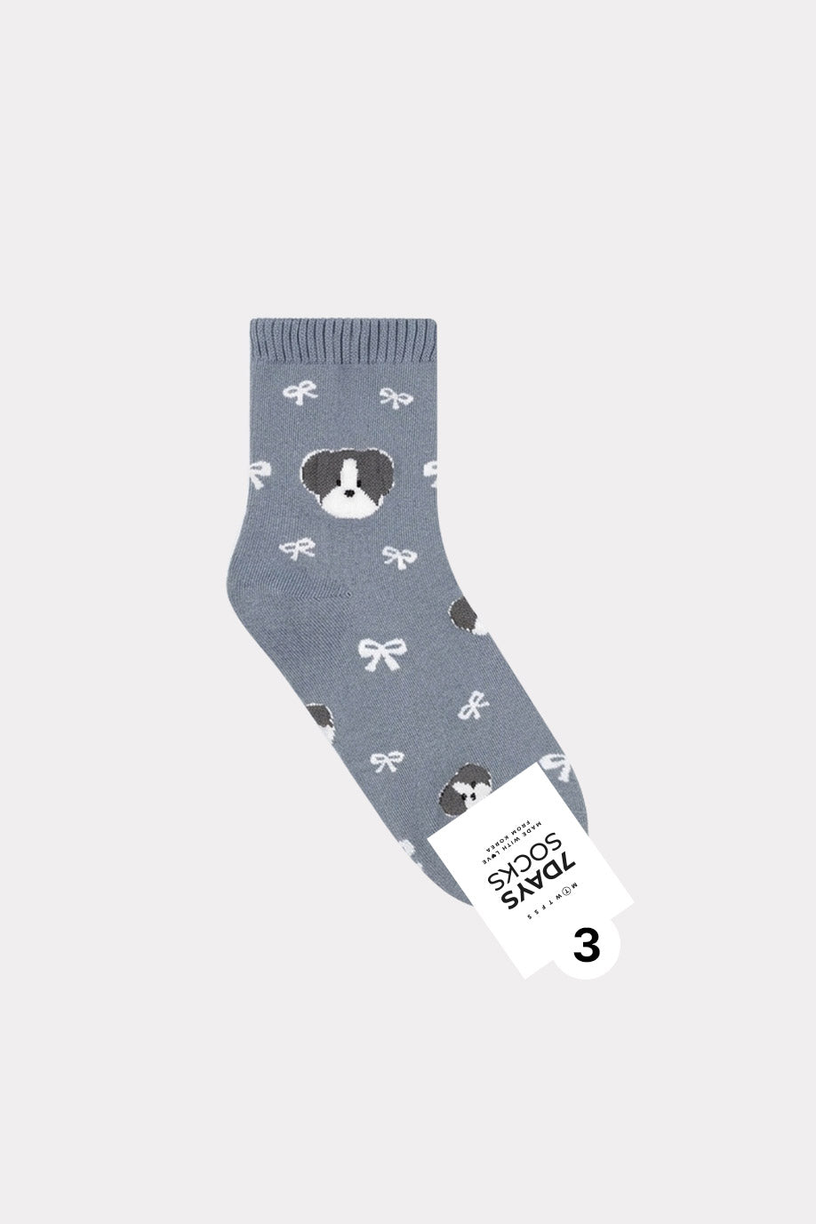 Women's Crew Dog & Cat Friends Socks