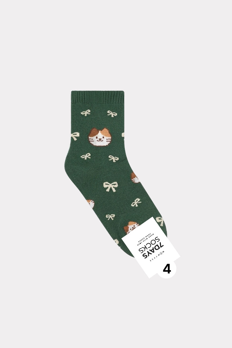 Women's Crew Dog & Cat Friends Socks
