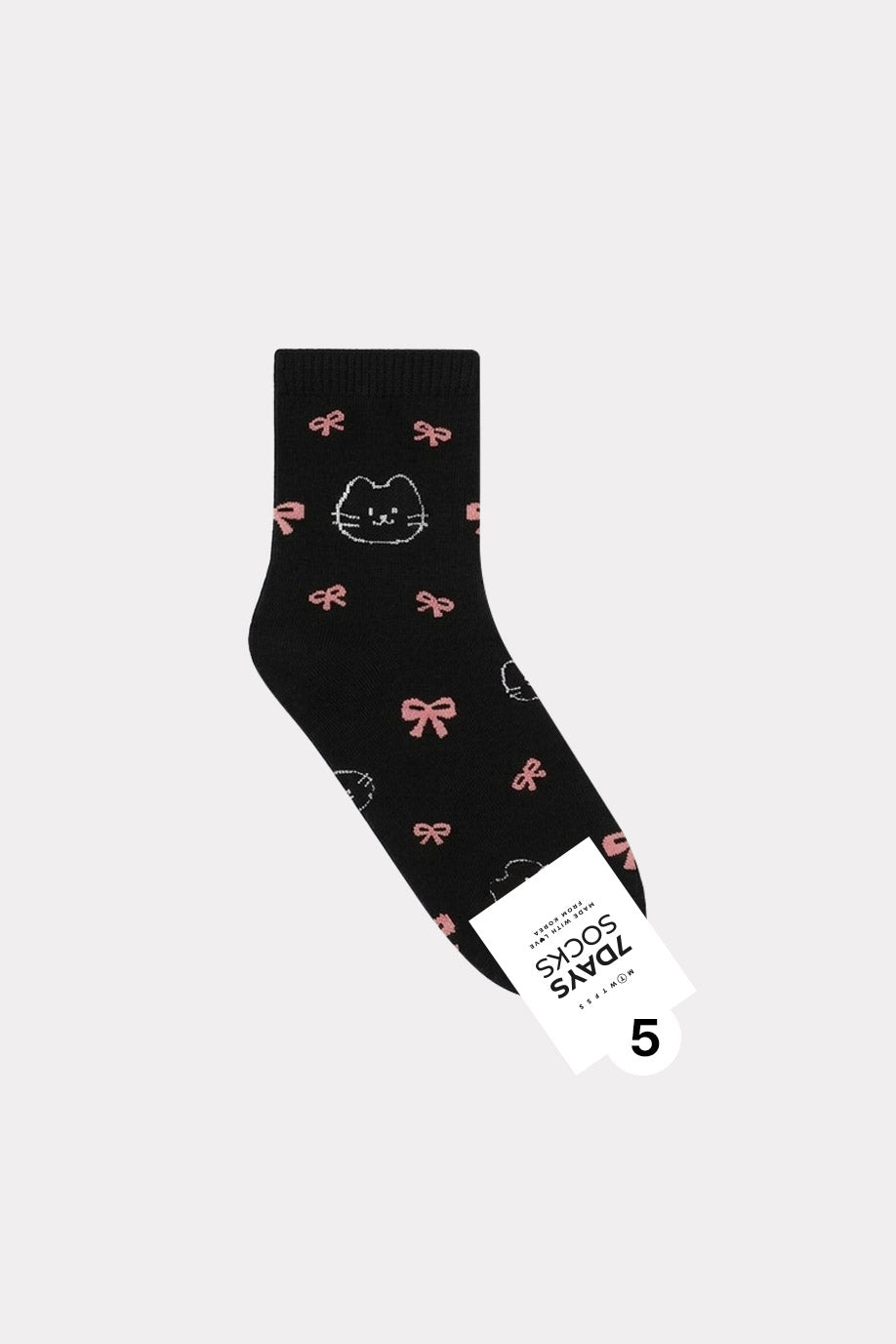 Women's Crew Dog & Cat Friends Socks