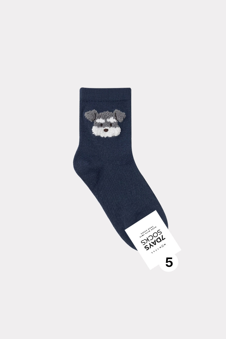 Women's Crew Dog & Cat & Bear Friends Socks