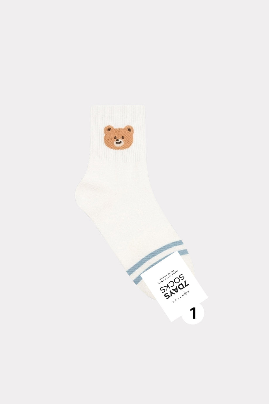 Women's Crew Daily bear Socks
