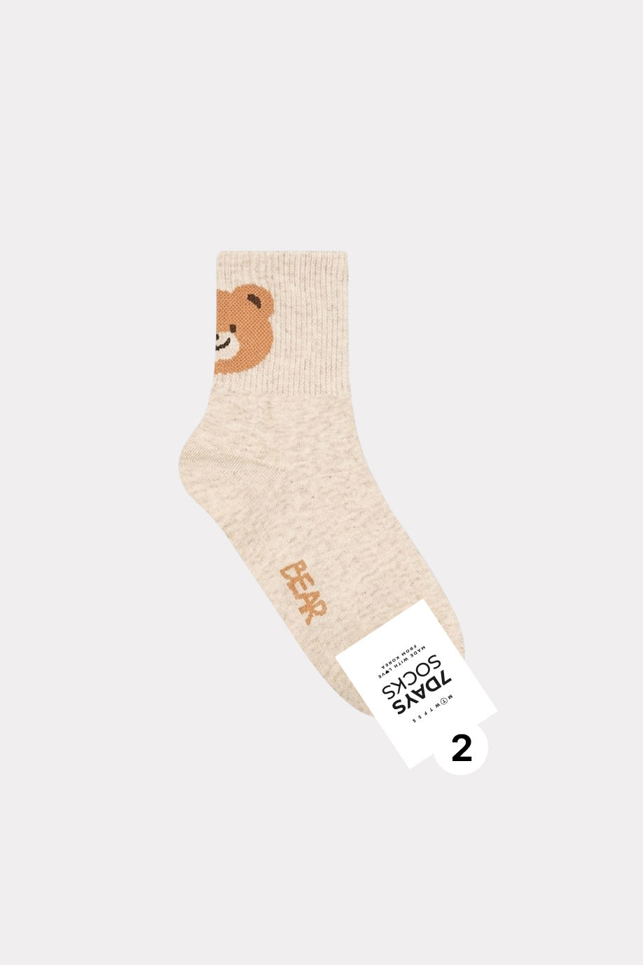 Women's Crew Daily bear Socks