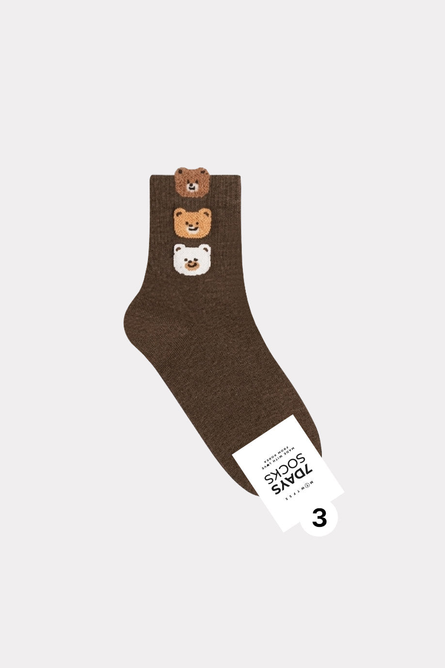 Women's Crew Daily bear Socks