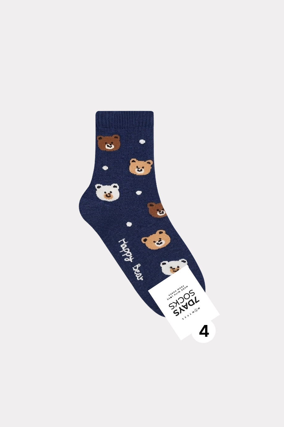 Women's Crew Daily bear Socks