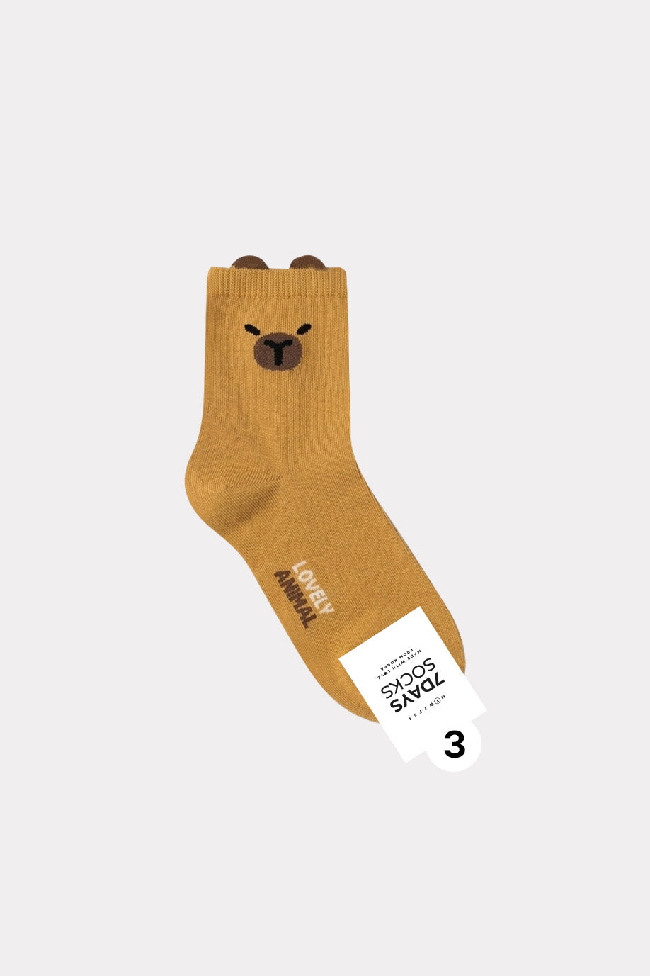 Women's Crew Animal Lovely Face Socks